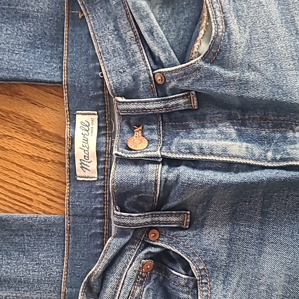 Madewell Flea Market Flare Denim Jeans 26 - Picture 5 of 14